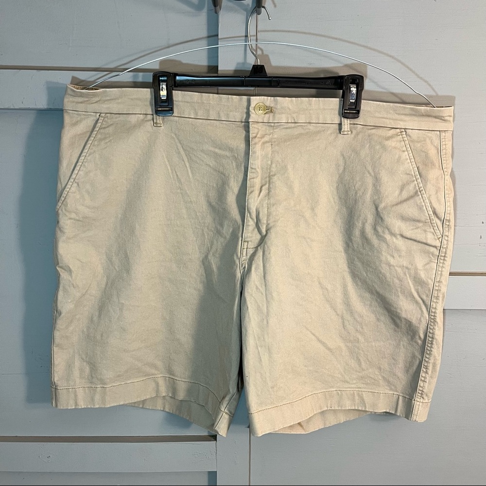 Chaps Stretch Chino Flat Front Shorts